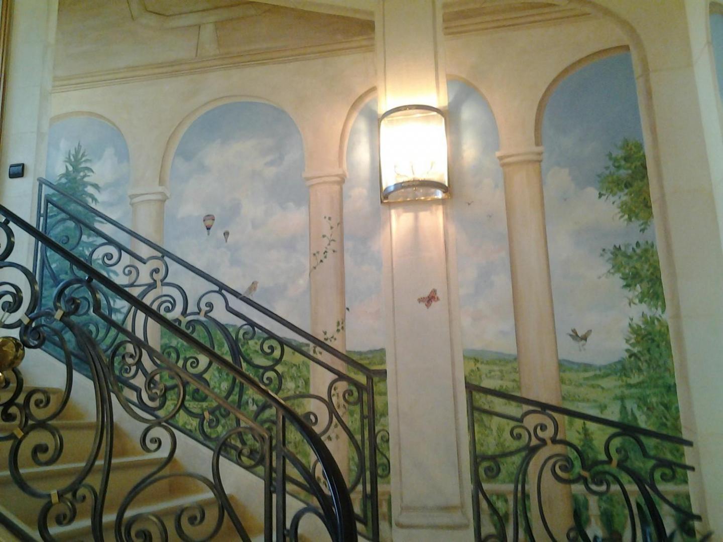 Peinture trompe-l'œil Caen